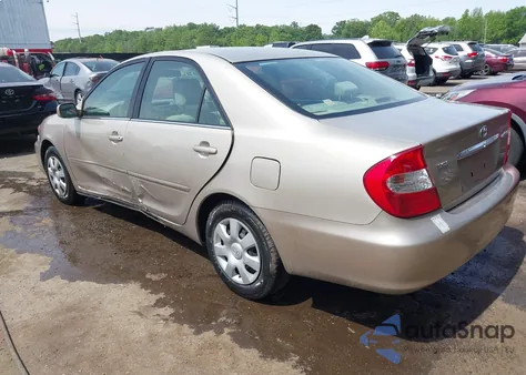 2004 Toyota Camry Le from USA, damaged, VIN 4T1BE32K94U906703